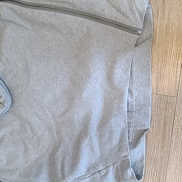 Lululemon Sway Cowl Neck Jacket sz 8 Grey, Side Zipper - Picture 6 of 13